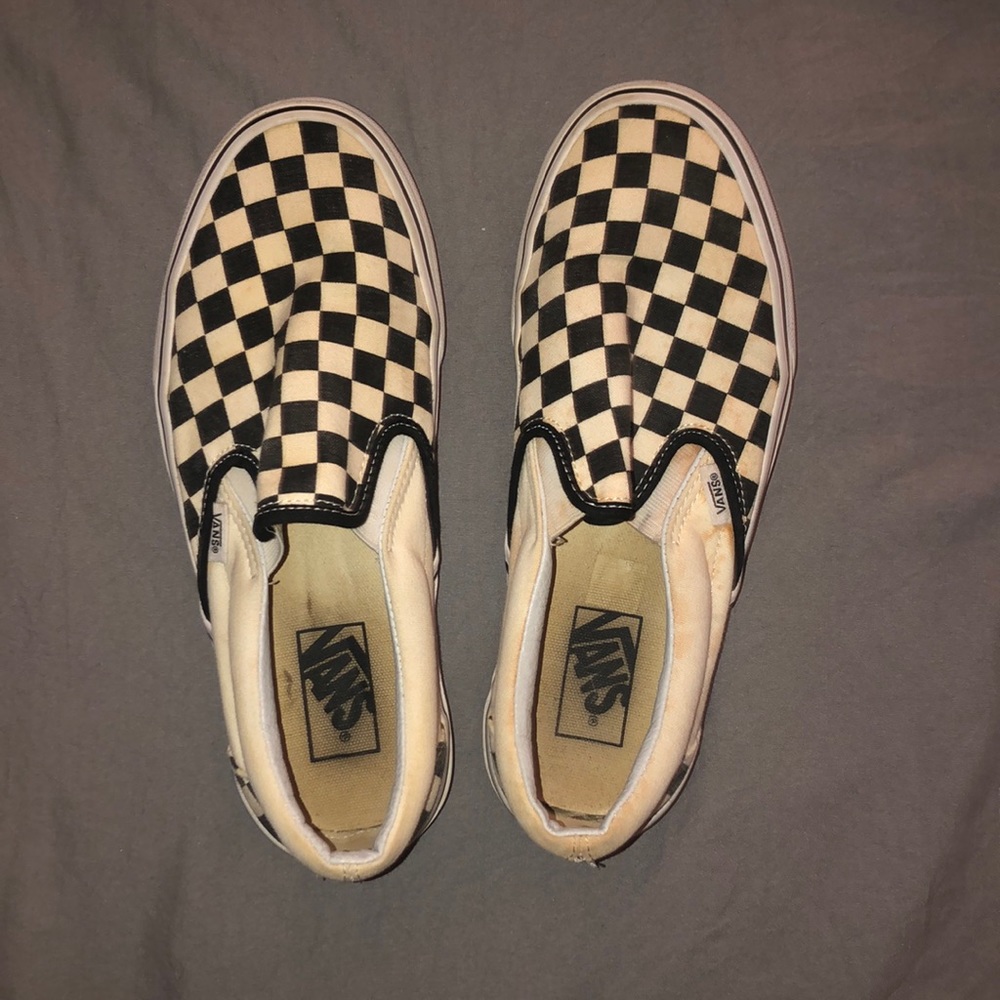 Checkered Vans